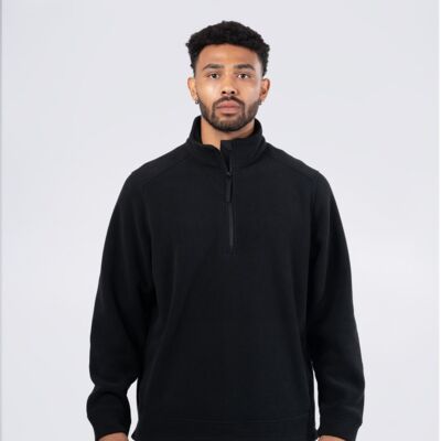320gsm Men's / Unisex Polar Fleece Half Zip Top Thumbnail